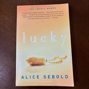 3/$20 📚 Lucky Alice Sebold Author Memoir 2002 Back Bay Books